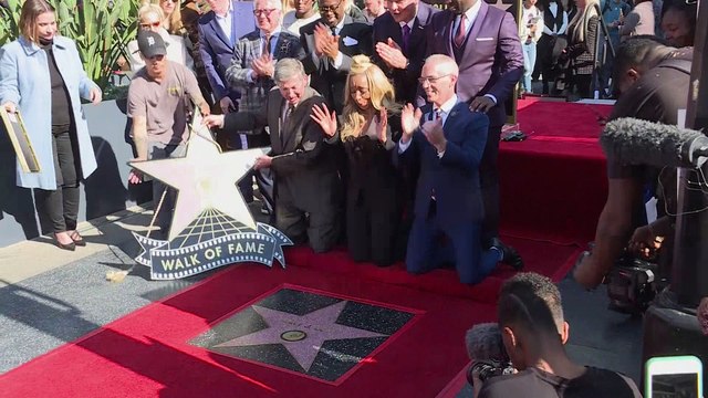 Mary J. Blige a son étoile sur Hollywood Boulevard