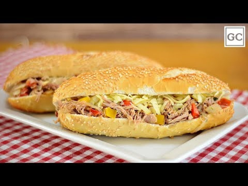 Sanduíche de Pernil | Receitas Guia da Cozinha