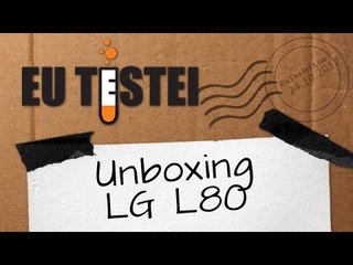 L80 Dual LG Smartphone - Vídeo Unboxing Brasil