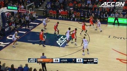 Syracuse vs. Virginia Basketball Highlights (2017-18)