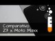 Smartphones Xperia Z3 x Moto Maxx - Vídeo Comparativo Brasil