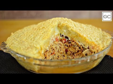 Coxinha gigante de travessa | Receitas Guia da Cozinha