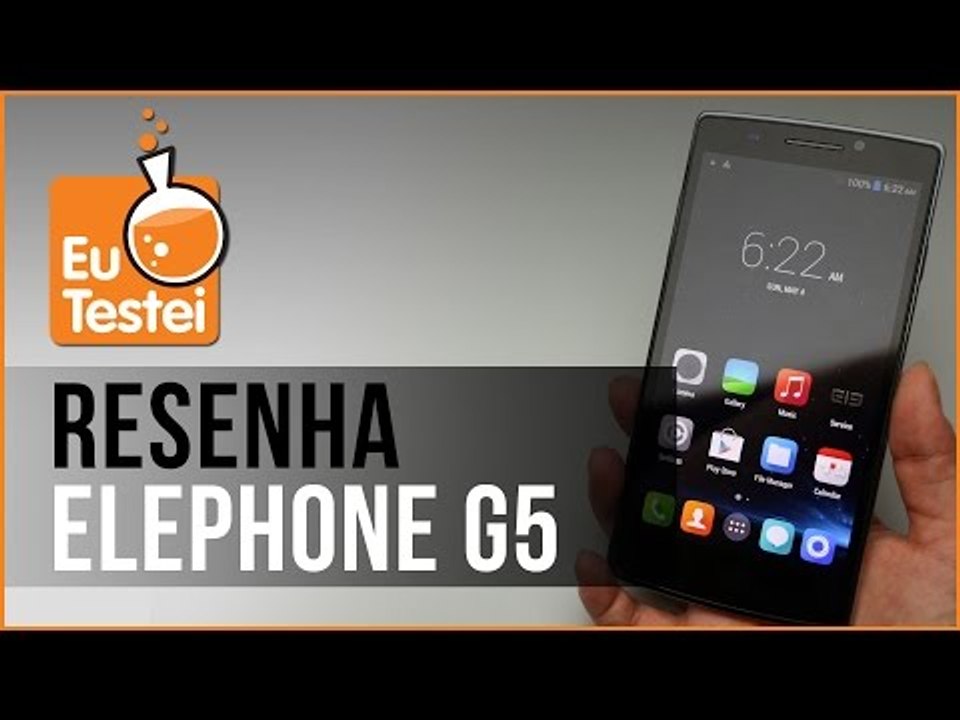 Smartphone Elephone G5 - Vídeo Resenha EuTestei Brasil