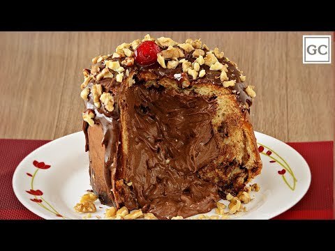Chocotone vulcão | Receitas Guia da Cozinha