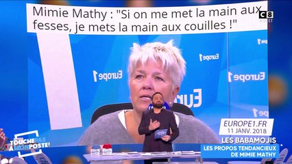 Isabelle Morini-Bosc défend les propos de Mimie Mathy