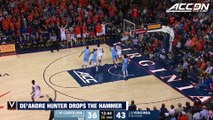 UVA's De'Andre Hunter Drops The Hammer Dunk vs. UNC