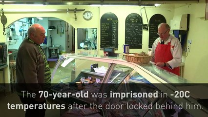 Butcher says black pudding roll saved his life