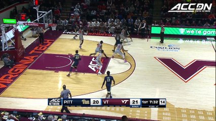 Pitt vs. Virginia Tech Basketball Highlights (2017-18)