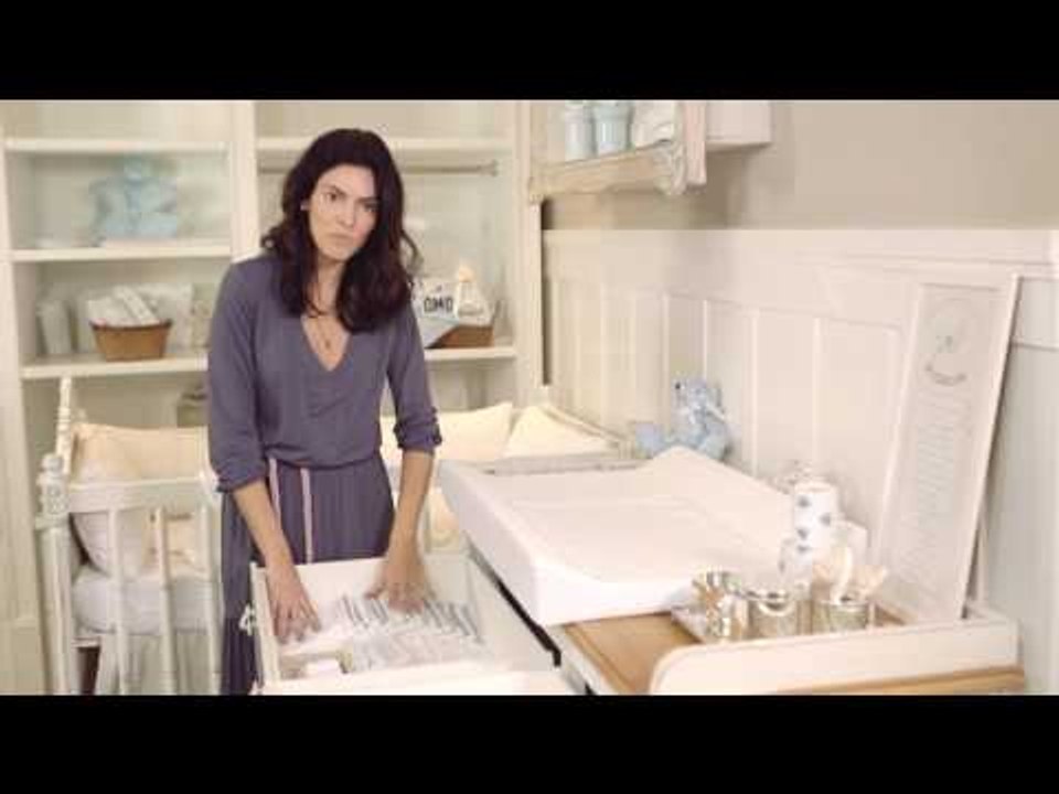 Como arrumar a cômoda do bebê