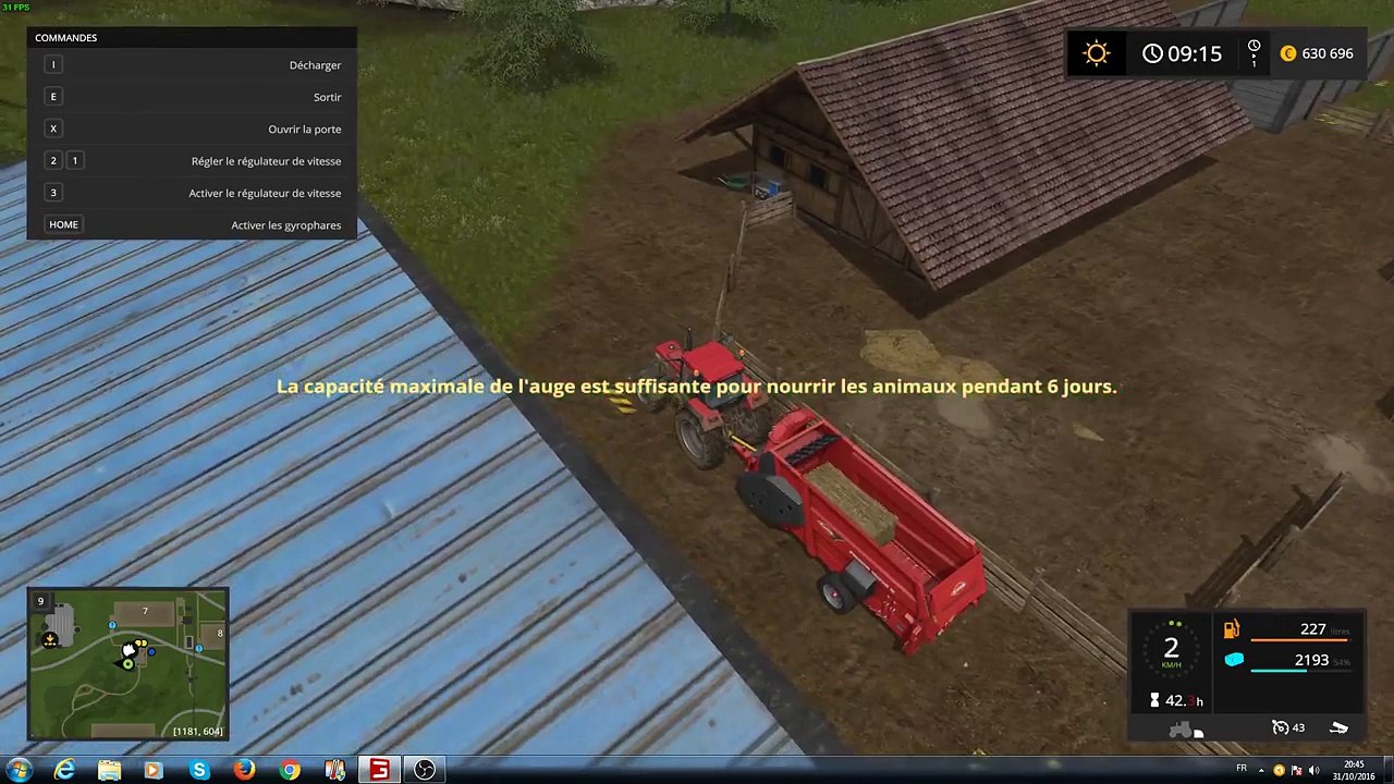 Farming simulator 17 Tuto 2 Comment s'occuper des cochons