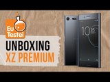Sony Xperia XZ Premium: o que tem de especial na caixa? - Unboxing EuTestei