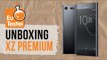 Sony Xperia XZ Premium: o que tem de especial na caixa? - Unboxing EuTestei