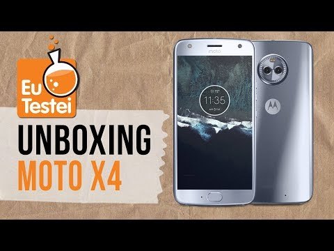 Moto X4: primeiras impressões e caixa - EuTestei