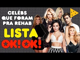 Top 6 celebridades que mais tiveram que ir pra Rehab EVEEEEER