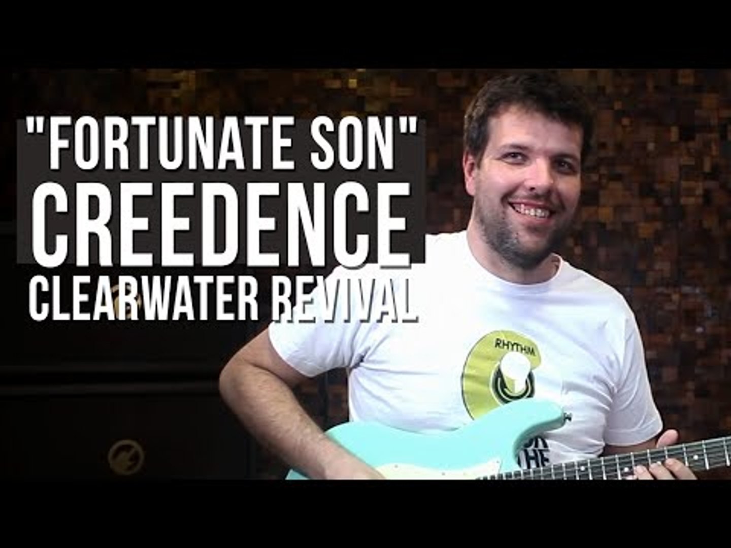 ⁣Creedence Clearwater Revival - Fortunate Son (como tocar - aula de guitarra )