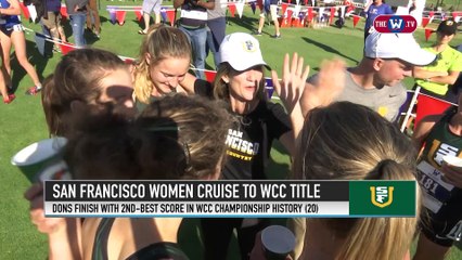 USF Women, BYU Men Easily Take WCC Titles