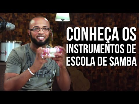 APRENDA 7 INSTRUMENTOS DE ESCOLA DE SAMBA