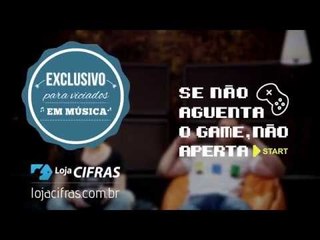 CAMISETA SE NÃO AGUENTA O GAME, NÃO APERTA O START -  Loja Cifras