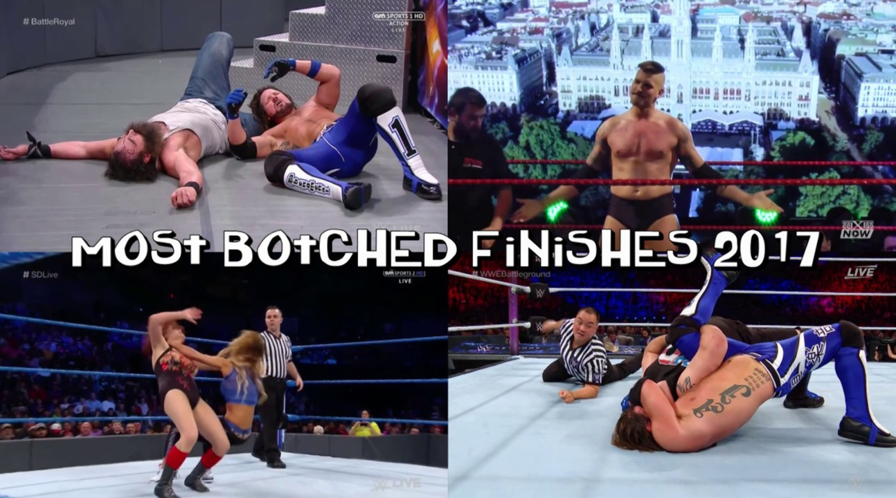 Most Botched Finishes 2017