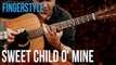 Guns N' Roses - Sweet Child O' Mine (aula de violão fingerstyle)