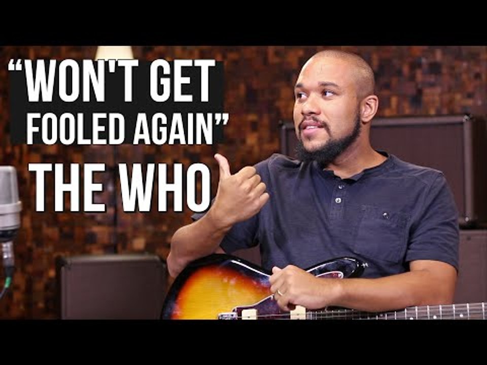The Who - Won't Get Fooled Again (como tocar - aula de guitarra)