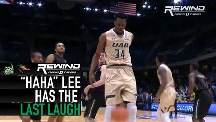 UAB Gets Last Laugh With 'Haha' Lee's Game-Winning Dunk