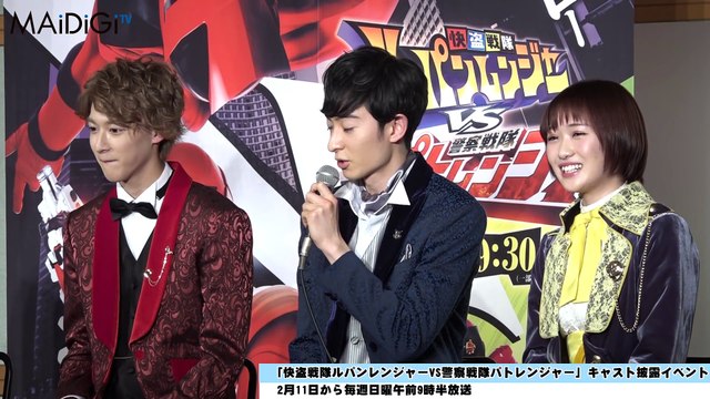 MAiDiGiTV モーニング娘。OG 工藤遥快盗戦隊ルパンレンジャーVS警察戦隊パトレンジャー キャストお披露目イベント