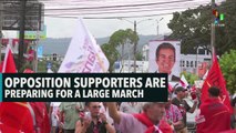 Opposition Supporters are Preparing for a Large March