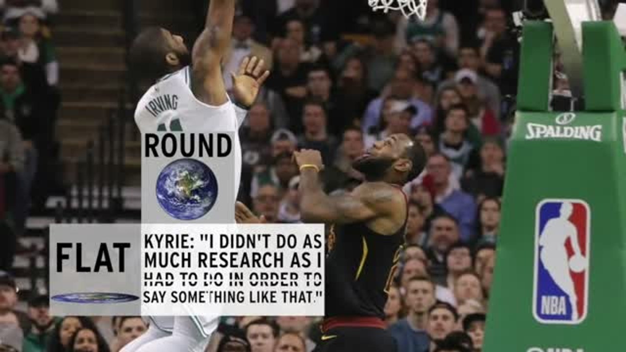 Kyrie Irving Changes Tune On His Flat Earth Theory