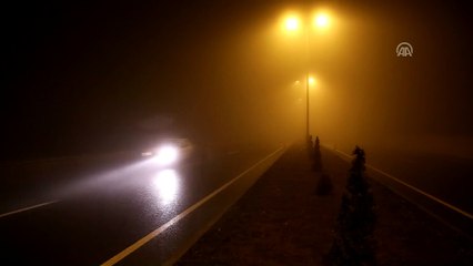 Ilgaz Dağı'nda sis etkili oluyor - KASTAMONU