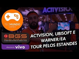 Activision, Ubisoft e Warner/EA: Tour pelos estandes [BGS 2015] - TecMundo Games