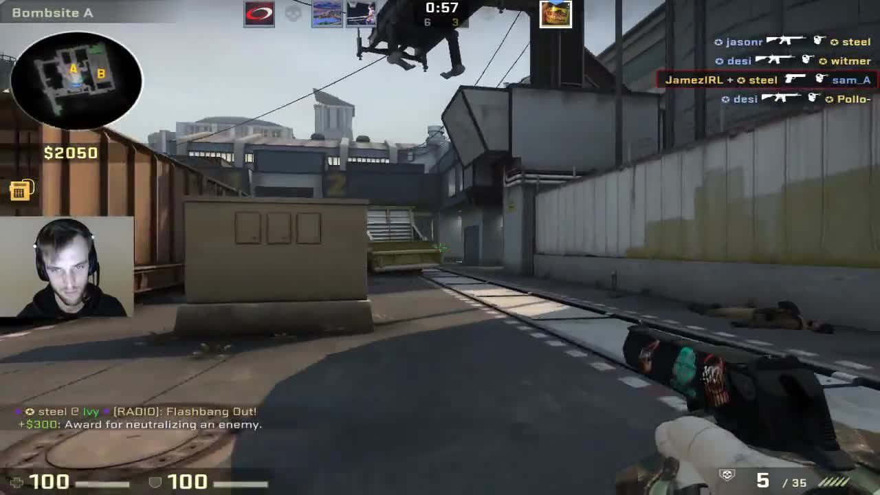 If you love the Deagle, you will like this clutch play!