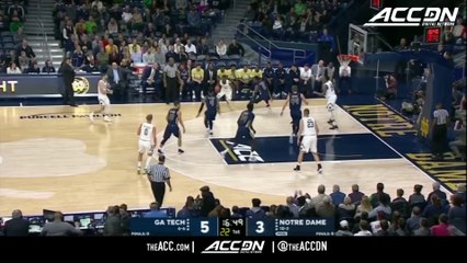 Bonzie Colson Displays Excellence In Notre Dame Win vs. Georgia Tech