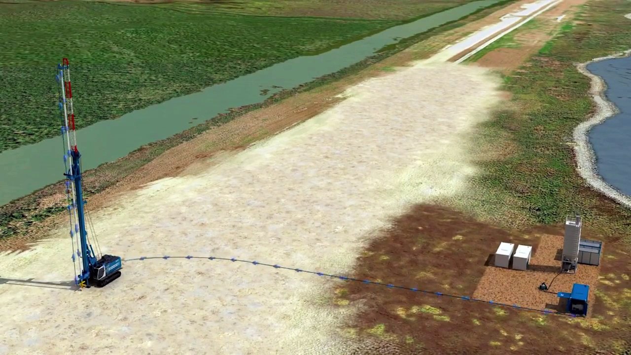Derin zemin karıştırma - Deep Soil Mixing Process