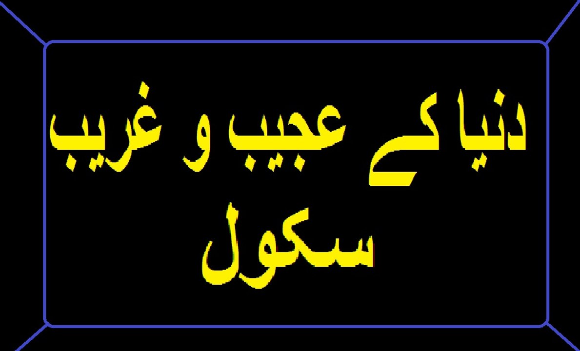ajeeb wa ghareeb school