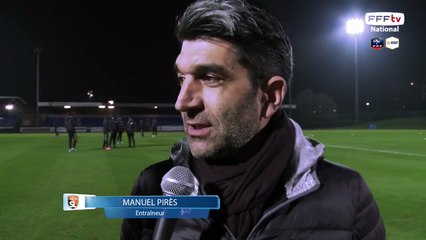 Interview entraîneur Laval