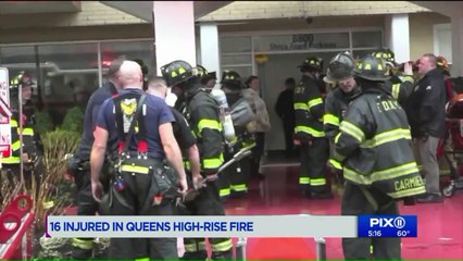 16 Injured in New York City High-Rise Fire