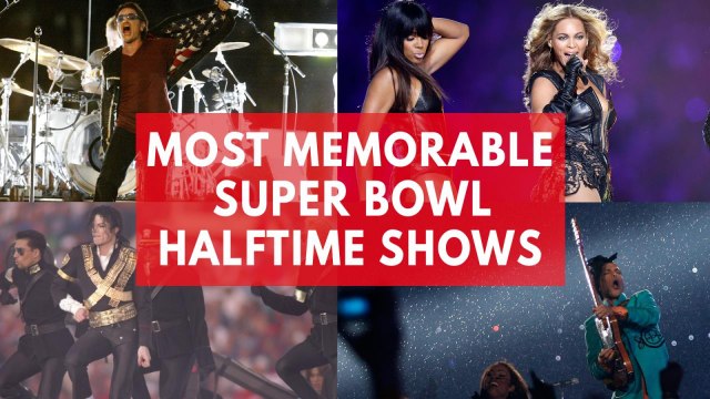 Most memorable Super Bowl halftime shows