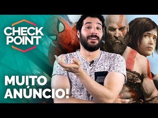 THE LAST OF US 2, GOD OF WAR, SPIDER-MAN E MUITO MAIS NA CONFERÊNCIA DA SONY DA PGW - Checkpoint!