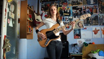 Anti-Flag - Spaz's House Destruction Party [bass cover]