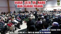 Voeux du maire de Trets - 12 janvier 2018 = EXTRAITS DU DISCOURS