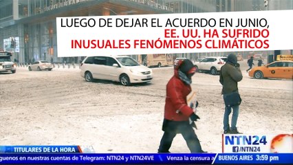 ¿Un giro a su discurso? Donald Trump anunció que podría volver al Acuerdo de París si este no afecta la economía de EE