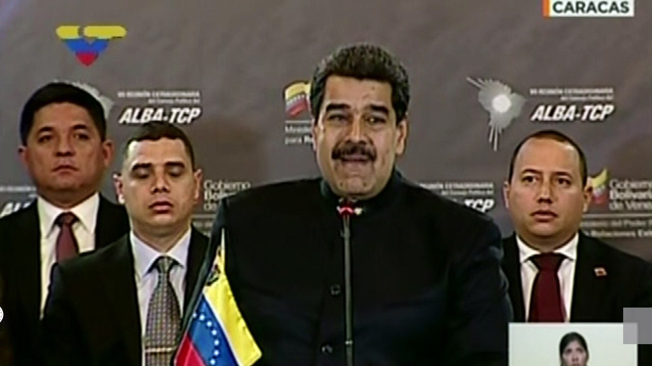 Maduro ataca Trump