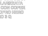 37mm FILTRO CIRCOLARE LENTE POLARIZZATA CON FILTRO CON COPERCHIO PER GOPRO HERO 3  HERO