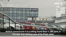 Airbus cuts 1,100 jobs in France, Germany
