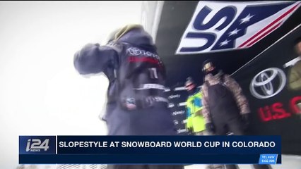 i24NEWS DESK | Slopestyle at snowboard World Cup in Colorado | Friday, January 12th 2018