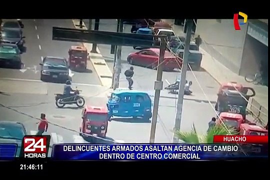 Cámaras de seguridad registran robos al interior del país