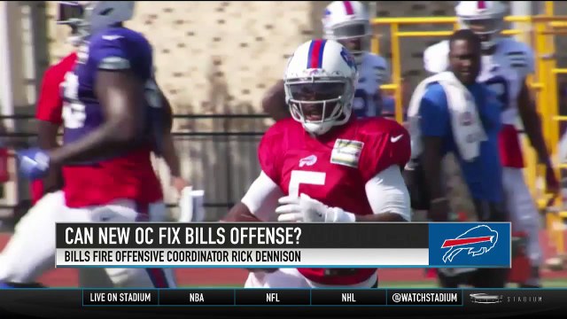 Bills Fire Offensive Coordinator Rick Dennison