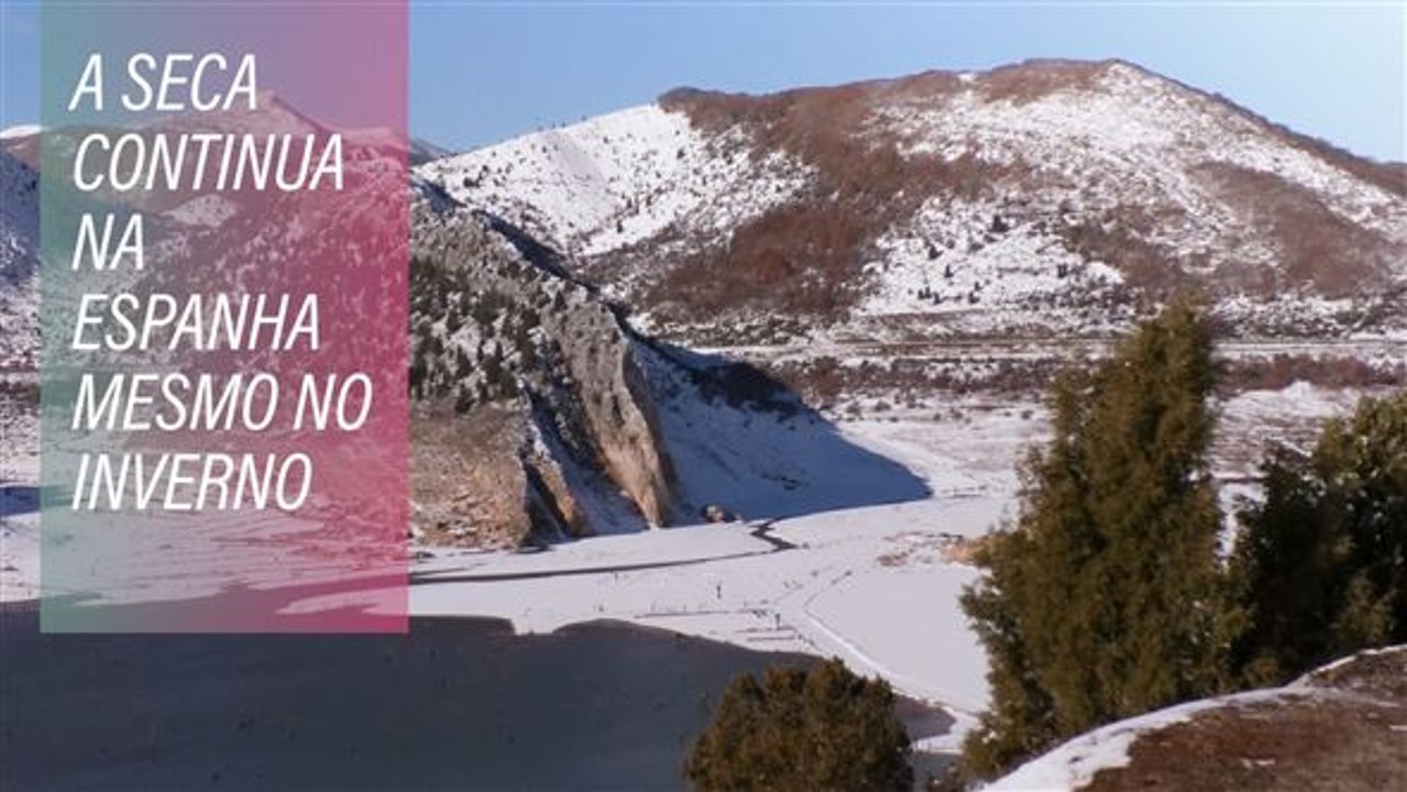 Áridos e desolados: reservatórios de água na Espanha