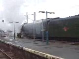 The 60103 'Flying Scotsman' in The Hadrian departing at Ca